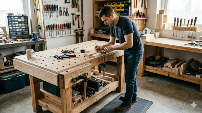 Jaką wysokość powinien mieć stół warsztatowy i dlaczego to tak ważne
